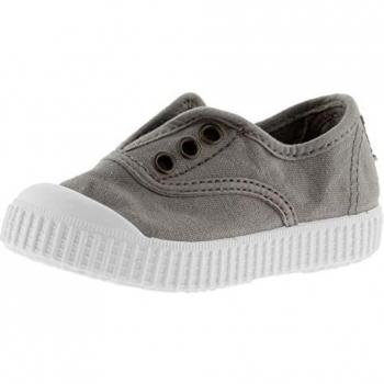 Victoria 1915 Kids' Elastic Canvas Sneakers with Rubber Toe Cap