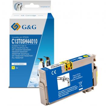 Cartucho de tinta pigmentada amarillo compatible G&G Epson 405XL - Reemplaza C13T05H44010 / C13T05G44010