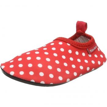 Zapatillas Rojas para Bebés UV con Estampado de Lunares