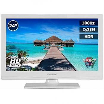 Television LED 24 Blanca INFINITON HD Ready - HDMI, 300Hz, Modo Hotel