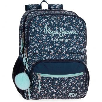 Mochila Pepe Jeans Alenka dos compartimentos 45 cm