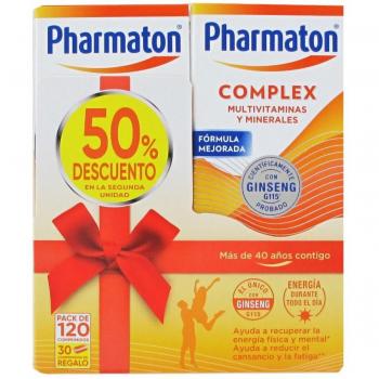 Pharmaton Complex Pack Duplo 60 + 60 Comprimidos con Ginseng