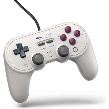 8Bitdo Pro 2 Wired Gamepad G Classic Edition - Compatible with Android, Nintendo Switch, PC