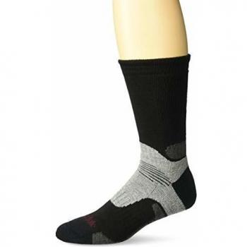Bridgedale Men's Black Endurance Trekker Socks, Size 9-11.5 Mens, Midweight Crew