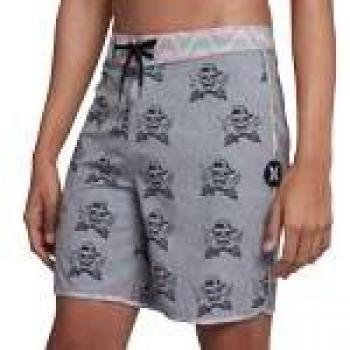 Hurley 652180009F Ropa de playa Hombre Gris 34