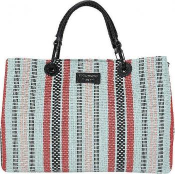 Bolso shopper EMPORIO ARMANI mujer MyEA mediano de esterilla