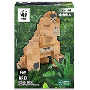 FabBrix - WWF Wooden Bricks Gorilla