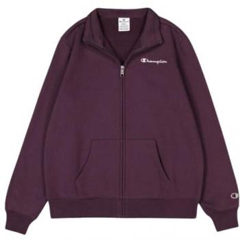 Sudadera Champion Full Zip Sweatshirt Hombre PPE, Sudadera Champion Logo Small Full Zip Granate Mujer L, Sudadera de Mujer Champion, Sudadera de Invierno para Mujer con Cremallera Completa 117532 Violeta L