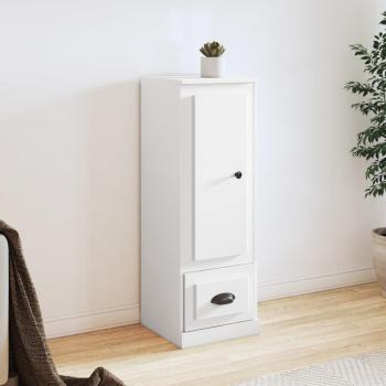 Armario Aparador Alto Blanco 36x35,5x103,5 cm Madera Multicapa