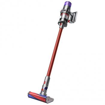 Aspiradora sin cable Dyson V11 Fluffy (Níquel/Rojo) con optimización inteligente de limpieza y autonomía, hasta 60 minutos en modo Eco
