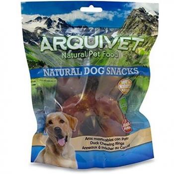 Arquivet Aros masticables con Pato - Bolsa de 6 Unidades - Anillos, Donuts, roscos masticables - Snacks