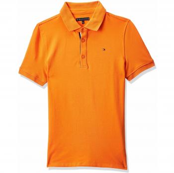 Tommy Hilfiger Essential Slim Polo S/s, Naranja