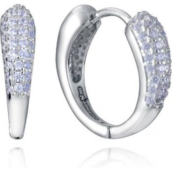 Pendientes Viceroy Jewels 13201E000-30 de mujer aro con circonitas blancas