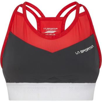 Sujetador La Sportiva Wafaa Top (Carbon/Hibiscus) - Mujer