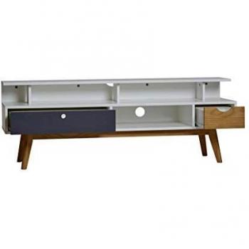 Topambientes Mueble Tv De MDF Y Madera138x37x50 cm