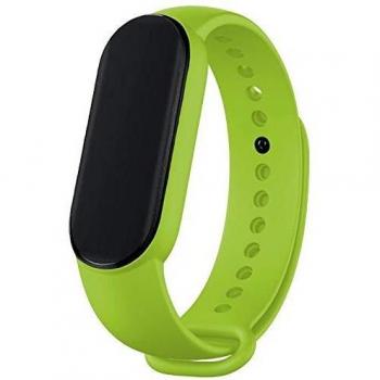 PINKMOVIL Correa Compatible con Xiaomi Mi Band 5 Liso Verde