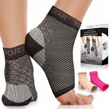 Calcetines de Compresión Para Fasciitis Plantar Con Arcos, Mejor Cuidado 24/7 Para el Pie, Alivia Hinchazones y Espolones, Brinda Apoyo a la Tobillera, Aumenta la Circulación, Alivia Dolor Rápidamente.