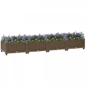 vidaXL Raised Bed 160x40x23 cm Polypropylene
