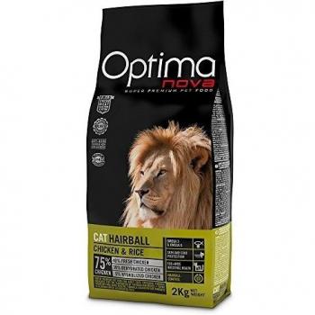 Optima nova Cat Adult Hairball Chicken & Rice 8000 g