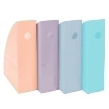 Set de 4 Revisteros MAG-CUBE Aquarel - 266 x 82 x 305 mm - Colores Pastel