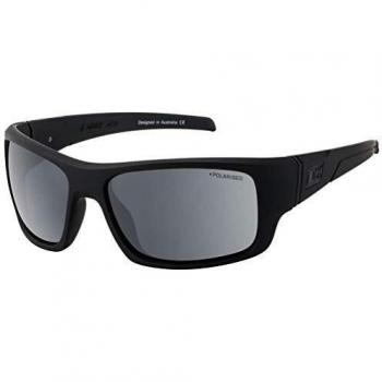 Dirty Dog Mens Stray Satin Sunglasses - Black/Grey