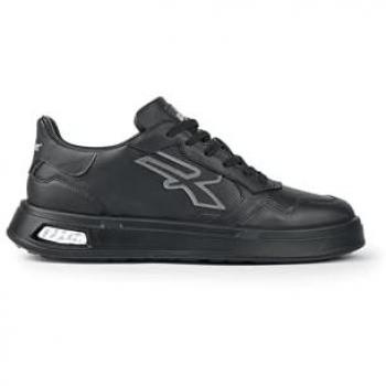 Zapatillas U-Power Kal OB SR 42 - Transpirables, Tomaia de Piel y Suela Antifatiga Infinergy - Negro