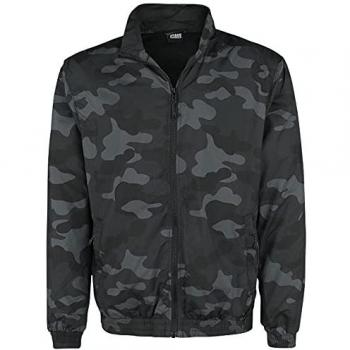 Urban Classics Men's Dark Camo Track Jacket