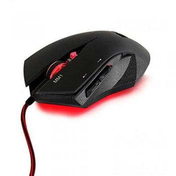 Tacens MM1 - Ratón Gaming óptico, USB, negro
