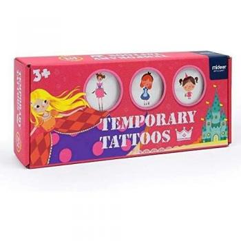 Andreu Toys- Temporary Tatoos Princess Maquillaje, Color