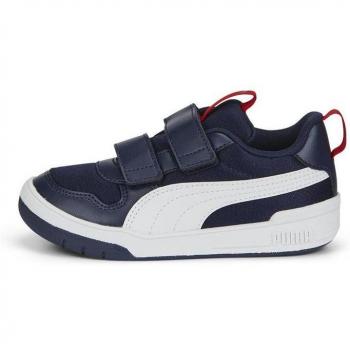 Zapatillas Puma Multiflex Mesh Niño Navy