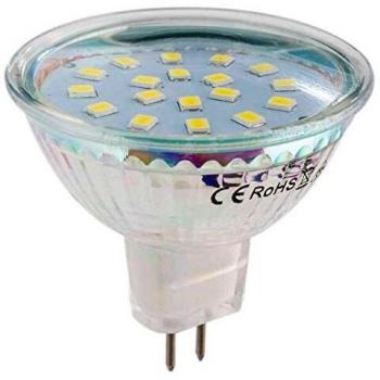 Lampara dicroica 18leds mr16 46w 6000k de 12 unidades