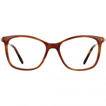 Lentes Recetadas Cuadrado Montuta Completa Plástico Marrón para Mujer - Gafas Anti-Azules - SmartBuy Collection