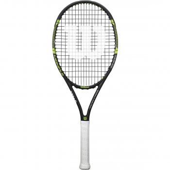 Wilson Monfils Tour 100 TNS RKT W/O Raqueta de Tenis, Unisex Adulto, Verde / Negro