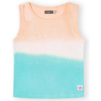 CAMISETA DE NIÑA CANALÉ CON APERTURA EN UN HOMBRO