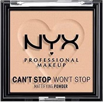 NYX Professional Makeup Can't Stop Won't Stop Mattifying Powder Shade 03 Light Medium 6 g