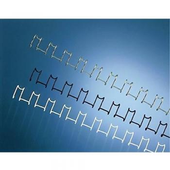 GBC Canutillo wire wire wire wire A4 21 anillas 10mm negro paquete de 100 unidades