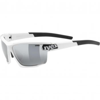 Uvex Sportstyle 113 - Gafas de ciclismo unisex, color blanco