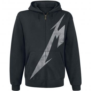 Metallica Shrouded Sudadera capucha con cremallera Negro 4XL