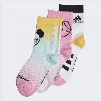 Calcetines infantiles Adidas x Disney Minnie Mouse - 3 pares - Blanco