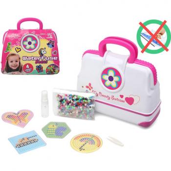 BB Fun-Juego de Construcción WaterFuse Beans Maletín (21 x 21 cm)