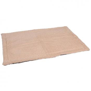 Cojín Perro Rectangular Zupo Piano 116x69 cm Beige y Gris FLAMINGO