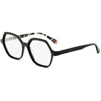 Etnia Barcelona Brutal No.26 BK Women's Eyeglasses Black Size 50 (Frame Only) - Blue Light Block Available