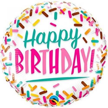 Qualatex 57265 - Globo de látex Redondo para cumpleaños