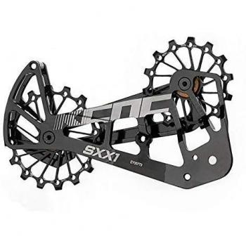 KCNC Ruletas MTB Cambio Sobredimensionadas Compatible Sram Eagle 12v Negro