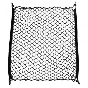 Elástica Red de coche de almacenamiento tronco de carga trasera organizador Hook Red de Carga apto para la mayoría de modelos Berlina y SUV coche de nailon, Cargo Net SE estira Superb almacenamiento