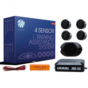 M-Tech CP17B Sensor de aparcamiento CP17 buzzer, Negro