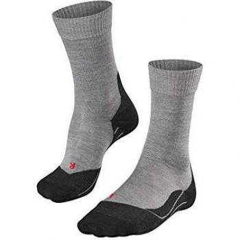 Falke TK5 Men's Trekking Socks - Black/Grey