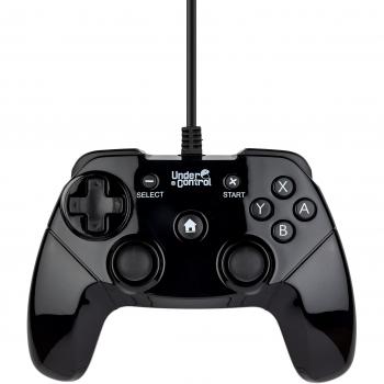 Controlador Físico Negro para Wii/Wii U Bajo Control