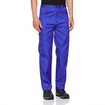 Wolfpack 15021110 - Pantalón de trabajo, azul, talla 42