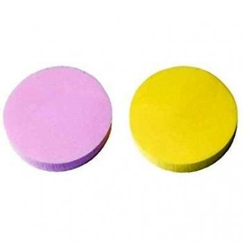 Beter 2 ESPONJAS DE Maquillaje, LÁTEX, Negro, Estándar